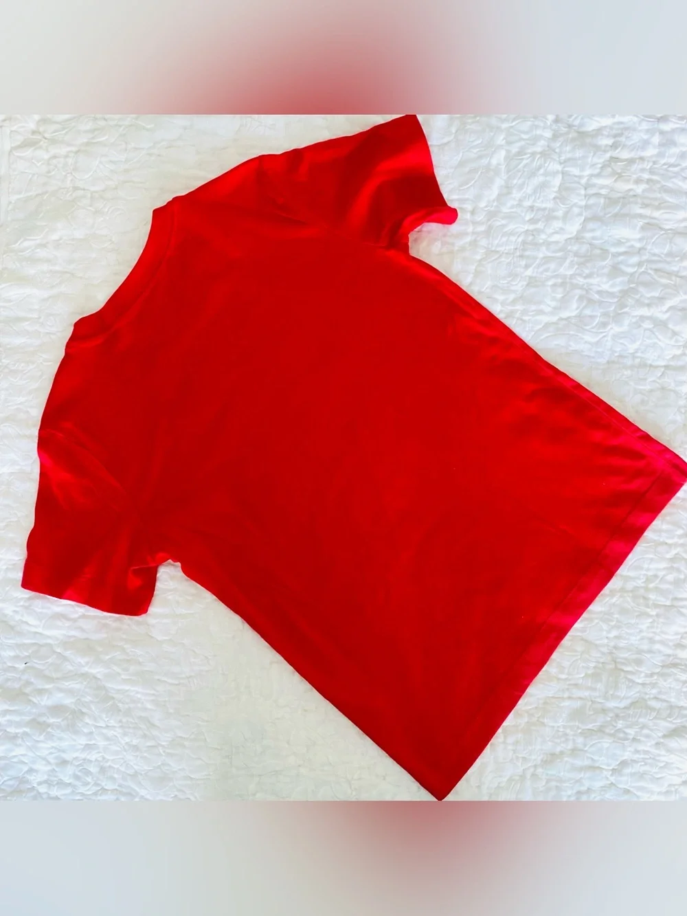 New👍🏽BOYS Nike Red T-Shirt SZ M (Y)